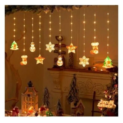 Cortina de Led natalino